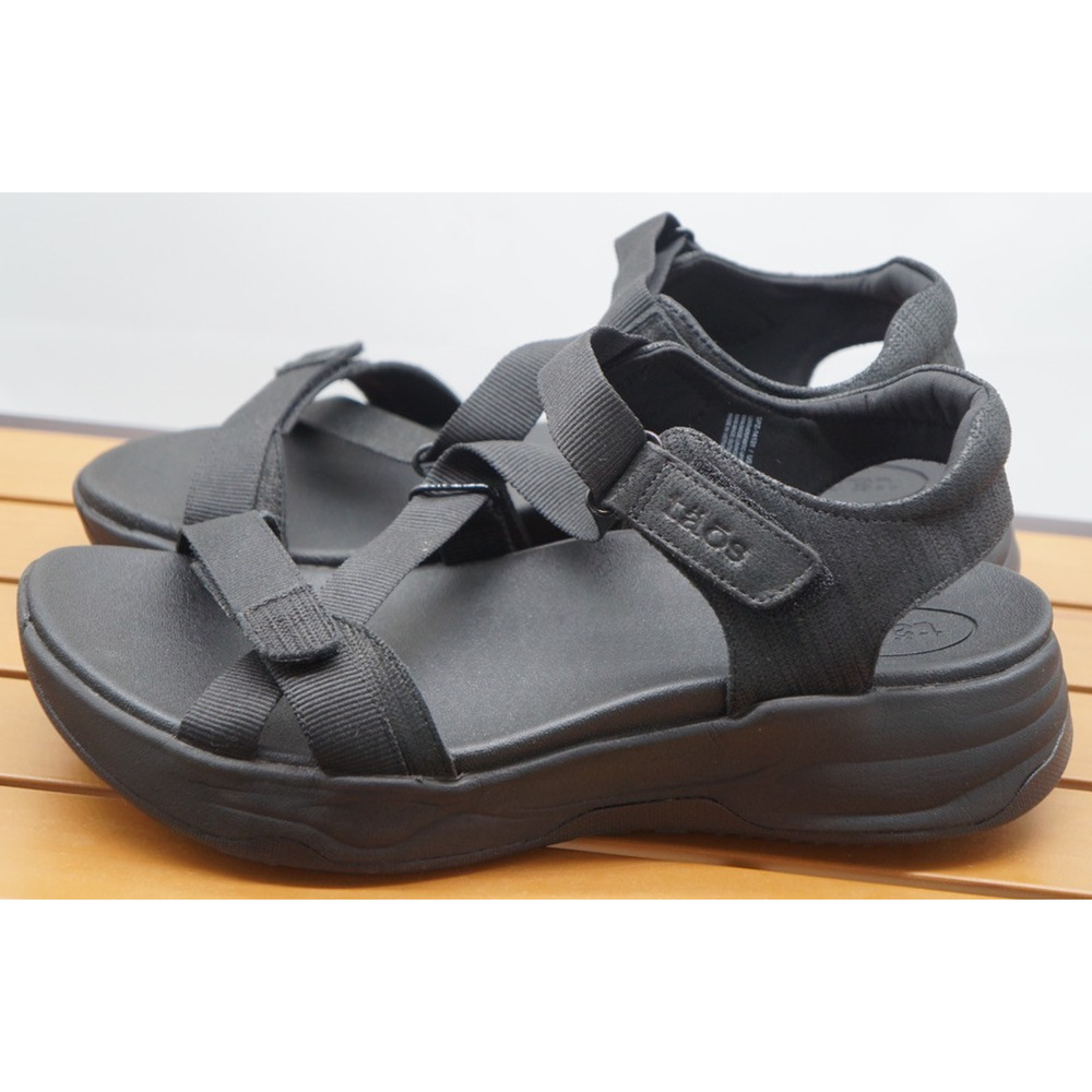 New Taos Footwear Super Z Black Women’s Strappy Sandals Hiking Walking Sz 11 US